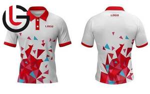 Tela de Punto de Algodón Orgánico 100% con Spandex, Diseño Personalizado, con Impresión Digital, para Camisa de Golf Casual de Hombre, Talla Grande - Product Image 6