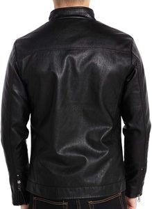 Chaquetas de Cuero Auténtico Personalizadas a Precio de Fábrica, Chaqueta con Cierre, Chaqueta de Motociclista de Piel de Cordero de Pakistán, Chaquetas de Moda al por Mayor - Product Image 2