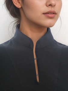 Nuevo Diseño Dubái 2023, Vestido Abaya Islámico con Cuello Alto y Botones, Suministro OEM, Resistente a los Rayos UV, Transpirable, Ecológico, Tradicional Musulmán - Product Image 2