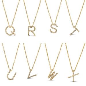 Alfabeto personalizado oro/plata tachonado joyería fina colgantes y dijes circón/moissanita/laboratorio cultivado/diamante Natural - Product Image 5