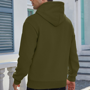 Sweat à capuche oversize pour homme en coton 100% de haute qualité, imprimé sur mesure, respirant, fabriqué professionnellement - Product Image 2