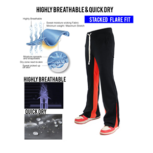<b>Wholesale</b> Joggers Cotton Men's Pants Straight Curved Striped Premium Quality Men's High Waist Sport Pant Quick Drying <b>Sweatpants</b> - Product Image 3