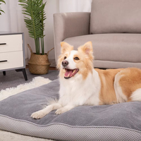 Matelas Étudiant 4D Air Fiber Respirant, Tapis Rafraîchissant Lavable pour Bébé et Animaux, Base de Lit Saine pour Dortoir