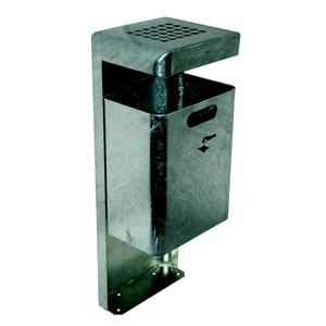 Contenitore per rifiuti -MONDO-, 35 litri, in acciaio, con coperchio - Product Image 3