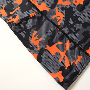 Conjunto de ropa deportiva con capucha y diseño de camuflaje con logotipo personalizado, 100% poliéster Spandex UPF50 +, protección solar, ropa de pesca, sublimación elegante - Product Image 5