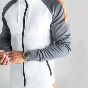Nueva llegada por encargo Full Zip Hoodie Venta al por mayor de los hombres de la Sudadera de estilo de la calle de alta calidad Zip Zipper Hoodie - Product Image 5