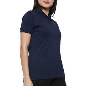 Polo informal para mujer, transpirable, deportivo, de algodón y poliéster, hecho en Pakistán, precio razonable, servicio OEM de alta calidad - Product Image 3