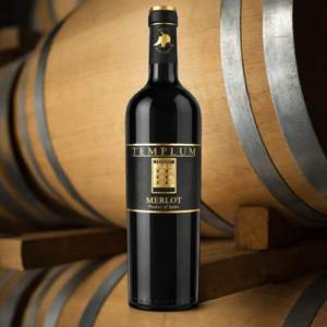 Vino Tinto Templum Añejado en Roble, 100% Merlot, 13% ABV, 4 Meses de Añejamiento en Roble, Vino Blanco Español, 750ml - Product Image 3