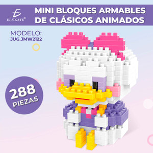 288 Pezzi Blocchi di Costruzione Educativi in Plastica ABS a Tema Anatra, Gioco Creativo per Bambini dai 5 ai 7 Anni - Product Image 4