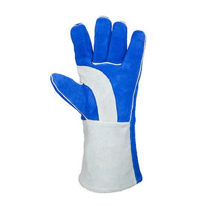 Vente en gros de gants de soudage de haute qualité en cuir de qualité supérieure gants de soudage personnalisés coupe-vent de haute qualité - Product Image 5