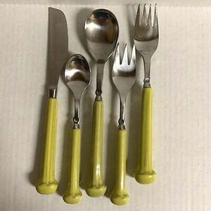 Juego de cubiertos de acero inoxidable de alta calidad con diseño moderno único Juego de cubiertos de lujo Royal Look para el hogar de la boda - Product Image 2