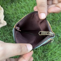 Dompet Koin Kulit Ukiran Desain Baru, Dompet Genggam Bergaya, Dompet Kulit Gaya Barat, Dompet Multifungsi, Dompet Koin Laris Manis
