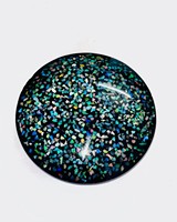 Opale naturelle doublet fantaisie ronde, pierre précieuse de 1000 à 1300 carats, opale de feu multicolore, cristal de guérison et pierre de collection