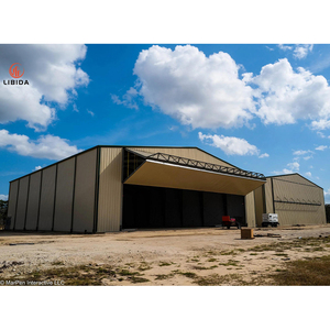 Tòa nhà công nghiệp thép hangar máy bay hangar hangar kho xây dựng kết cấu thép quy mô lớn - Product Image 3