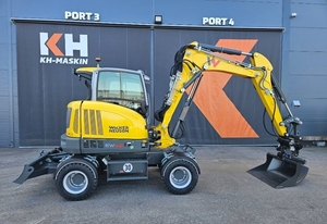 Excavadoras hidráulicas sobre ruedas Wacker Neuson EW65 de 13 toneladas para proyectos de construcción pequeños en venta - Product Image 5