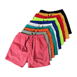 Breathable <b>Lightweight</b> <b>Men's</b> High Street Style Solid Pattern Training <b>Shorts</b> with Eco-Friendly Fabric OEM Customizable Service - Product Image 1