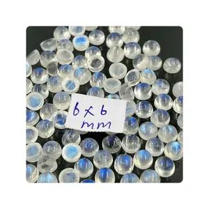 หินพลอยสีรุ้งทรงกลมขนาด6x6มม. คุณภาพระดับพรีเมี่ยมสำหรับการทำเครื่องประดับหินเต็มรูปแบบสวยงาม - Product Image 3