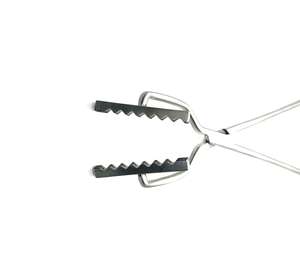 OEM Vente en gros en acier inoxydable Instruments chirurgicaux Base Source d'alimentation manuelle Dents laparoscopiques Sac à main Pince à cordes - Product Image 1