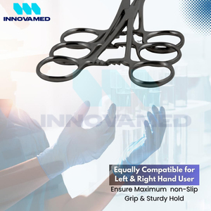 Mandíbulas curvadas Color negro La más alta calidad Totalmente personalizado Hecho Nuevos instrumentos quirúrgicos manuales reutilizables con soporte en línea - Product Image 2