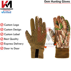 ถุงมือขนแกะน้ำหนักเบาสำหรับผู้ชาย, ถุงมือล่าสัตว์ถุงมือยืดหยุ่นให้ความอบอุ่นเหมาะสำหรับใส่ทำกิจกรรมกลางแจ้ง - Product Image 2