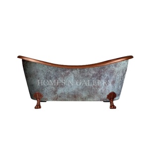 Bañeras de latón dorado diseño antiguo cobre puro fabricante indio - Product Image 6
