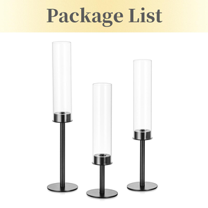 Nouveau design Bougeoir créatif Bougeoir décoratif pour la maison Décoration de mariage Haute qualité 3 pièces Bougeoir - Product Image 5