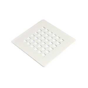 Italian Design Koricini Griglia <b>Drain</b> Shower Stainless Steel with White Finish <b>Bathroom</b> Furniture - Product Image 1