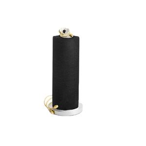 Porte-papier de soie de fleur de cerisier d'orchidée de luxe porte-mouchoir moderne en métal en acier inoxydable le plus vendu pour le fournisseur en gros - Product Image 1