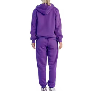 Élégant Street Ensemble de Survêtement 2 Pièces Survêtement Imprimé Personnalisé Coton Polaire Vente en Gros Hommes Survêtement - Product Image 5