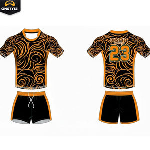 Conjunto de Uniforme de Rugby Profesional Transpirable |   Pantalones Cortos de Rugby de Poliéster Antibacterianos con Diseño Personalizado |   Ropa Deportiva al por Mayor - Product Image 6