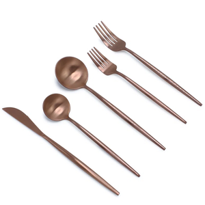 Nuevo juego de cubiertos de acero inoxidable multicolor, vajilla para eventos de boda, juego de cubiertos, cena, cuchillo, cuchara, tenedor, decoración de restaurante en casa - Product Image 3