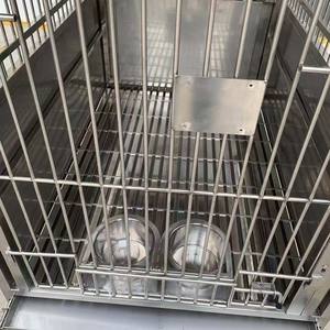 Animale in acciaio inox laboratorio gabbia di allevamento per cane coniglio scimmia maiale attrezzature veterinarie - Product Image 4