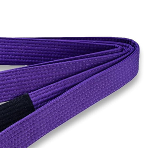 ส่งเสริมการขายเข็มขัด BJJ GI ปักชื่อและโลโก้ส่วนตัวผ้าฝ้าย100% unisex ศิลปะการต่อสู้ชุดอุปกรณ์เสริม - Product Image 4