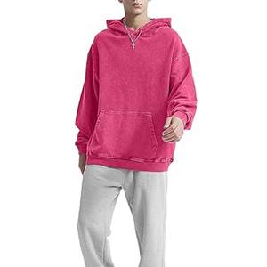 Custom Acid Wash <b>Hoodie</b> Super <b>Soft</b> Sweatshirt for Mens Pullover <b>Hoodie</b> - Product Image 3