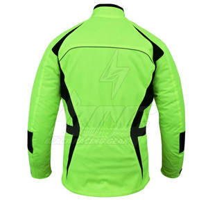 Veste de sécurité pour sports d'hiver, nouvelle collection, impression personnalisée, imperméable, coupe-vent, ignifuge, en Cordura, pour la course à moto - Product Image 3
