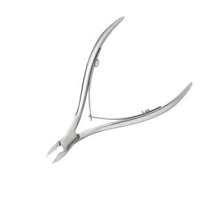 Coupe-ongles à double ressort en acier allemand de 7mm avec lames fines Coupe-ongles simples pour le soin des ongles de bébé Logo de beauté - Product Image 3