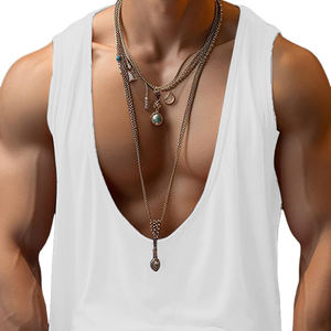 Meilleures ventes Produit populaire Débardeur de sport pour homme Taille personnalisée et logo Débardeur pour homme Débardeur de course à quantité minimale de commande basse - Product Image 4