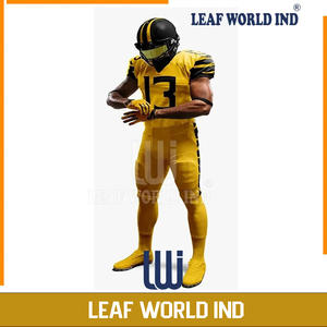 Uniforme de fútbol americano sublimado recién llegado 2025 con materiales de alta calidad y Mejor Precio de alta calidad para hombres al por mayor - Product Image 3