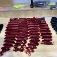 Cheveux vietnamiens bruts vendeurs de cheveux ondulés vierges non traités cuticule alignée cheveux humains bruts doux