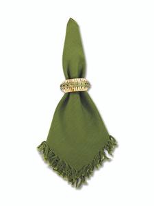 Anillo de Servilleta de Ratán Verde Detallado, Porta Servilletas Tejido a Mano, Decoración de Mesa Rústica Ecológica para el Hogar, Fiestas, Bodas, Restaurantes - Product Image 2