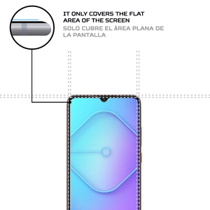 ANTISHOCK Vivo S1 Prime Screen <b>Protector</b> Durable and Shock-Absorbent Mobile Accessory - Product Image 3