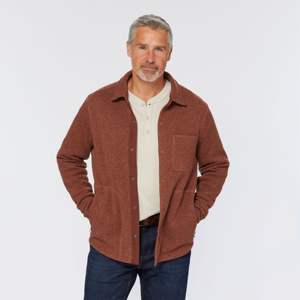 Ropa de invierno suave y duradera de la chaqueta de lana de los hombres superiores de encargo del OEM - Product Image 2