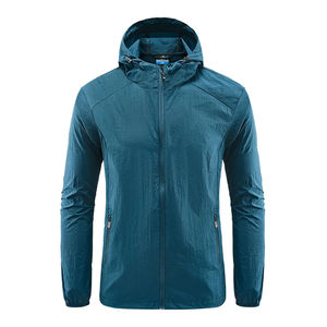 Chaquetas Impermeables Unisex, Chaqueta de Lluvia para Exteriores, Impermeable SoftShell, Chaqueta Cortavientos con Capucha, Chaqueta Cortavientos Plegable, Chaquetas para Hombre - Product Image 6