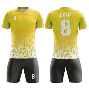 2025 nuevas camisetas de fútbol de práctica de poliéster personalizadas al por mayor, camisetas de fútbol de Club sublimadas para adultos, atuendo de partido para equipos - Product Image 2