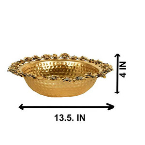 Elegante Urli La mezcla perfecta de tradición y belleza Ilumina tu espacio con un Urli Diya atemporal - Product Image 3