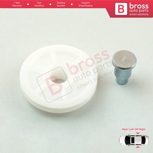 BWR1067 Kit de réparation de lève-vitre arrière avec câble et galet pour Megane MK1 X64 1996-2003 4/5 portes - Product Image 3