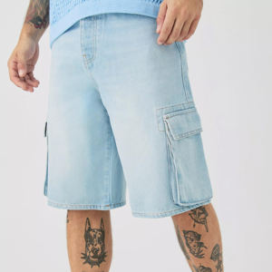 Fabricant pakistanais de shorts en denim pour hommes, coupe classique, style le plus récent, qualité supérieure à des prix compétitifs - Product Image 1