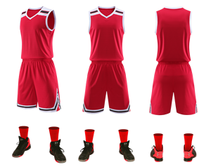 Ensembles de maillots de basket-ball avec logo personnalisé uniformes d'entraînement sportif de conception internationale vêtements d'été pour les hommes vente en gros de maillots de basket-ball - Product Image 3