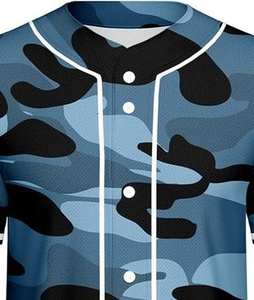 Maillot de baseball vierge vente en gros à bas prix chemises de baseball maillot de baseball personnalisé par sublimation pour unisexe - Product Image 2