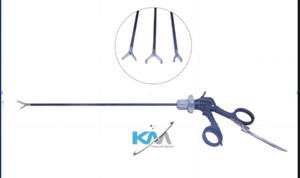 Fabricant de pince laparoscopique Pince à dents laparoscopique au meilleur prix avec poignée et insert - Product Image 3